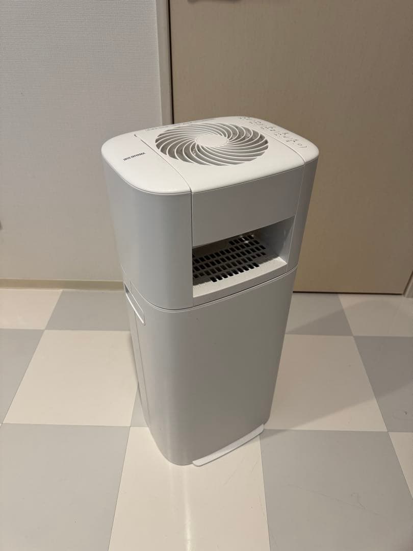 IRIS OHYAMA サーキュレーター衣類除湿乾燥機　KIJDC-P60-W