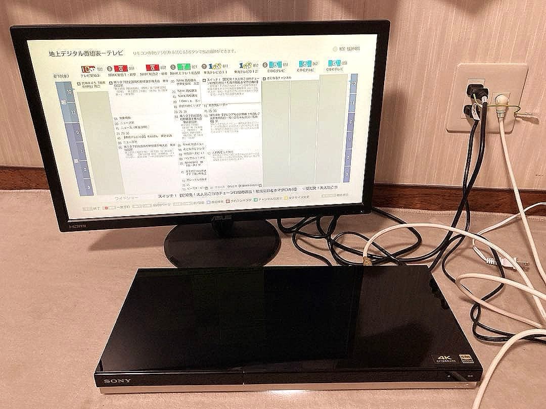 SONY BDZ-ZW1500 4K対応ブルーレイレコーダー