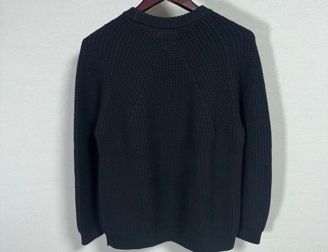 美品 黒 BATONER / SIGNATURE CREW NECK