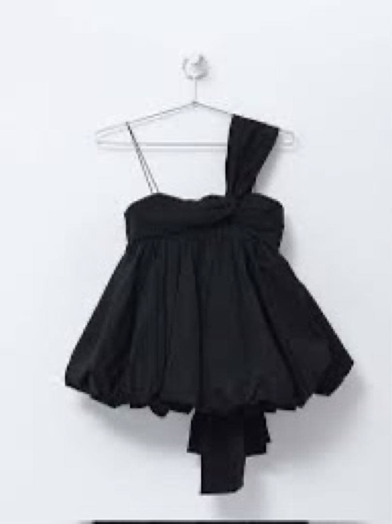 Cecilie Bahnsen ブラック チャミソール ビスチェ