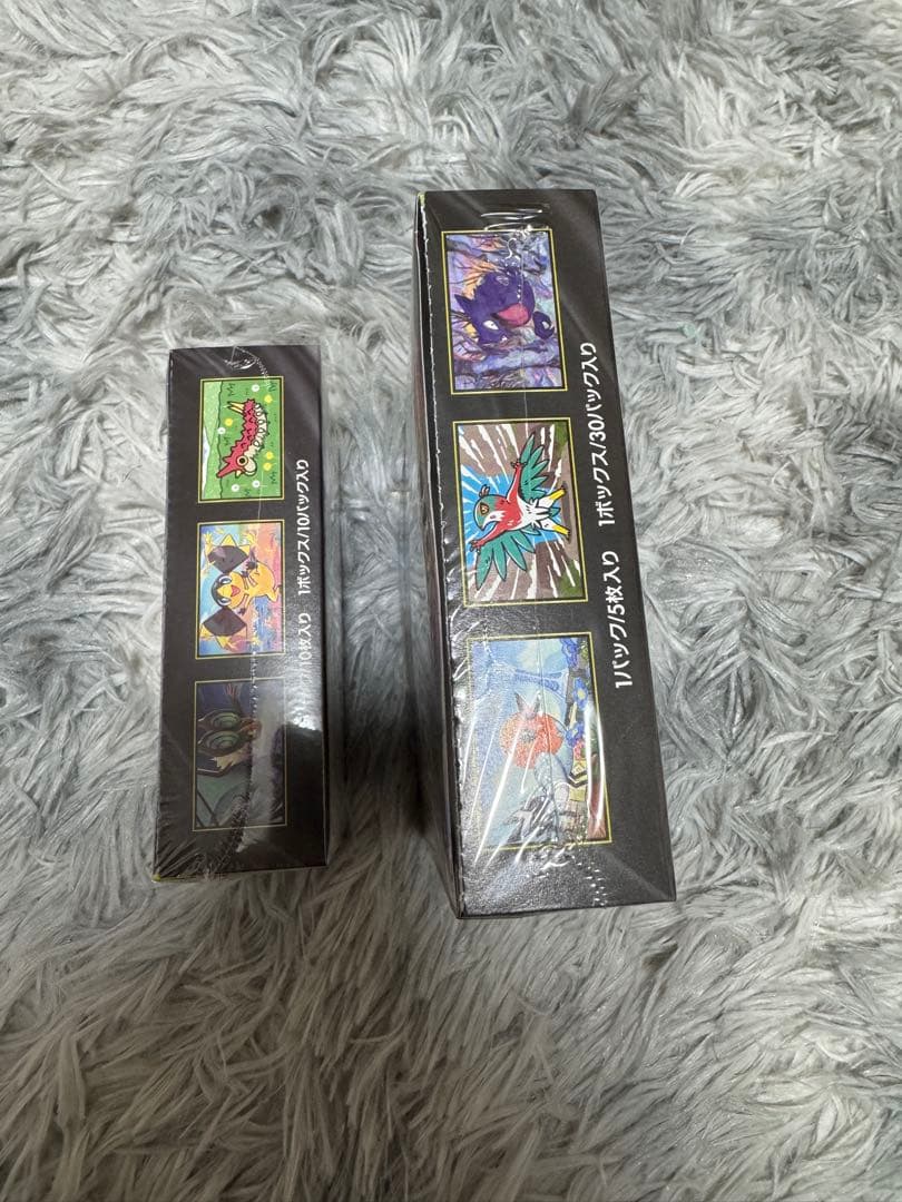 ポケカ　メガドリームex ムニキスゼロ各1boxシュリンク付き