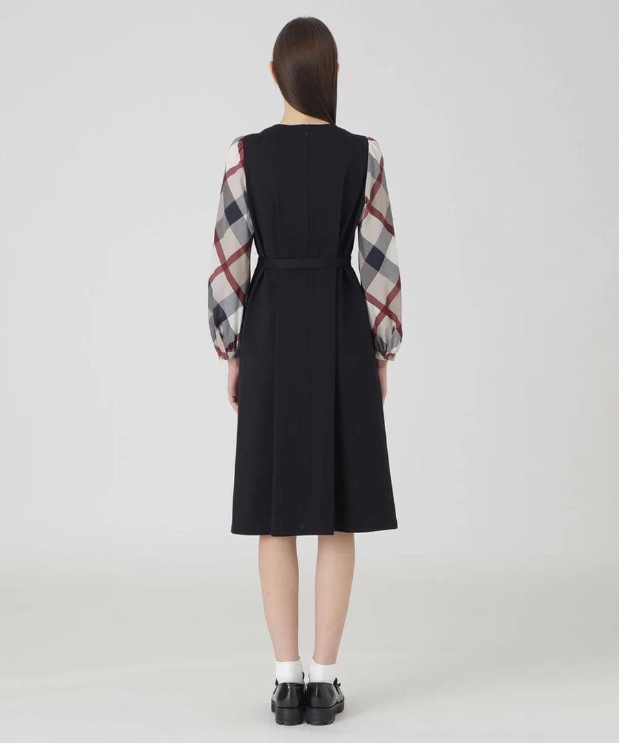 新品　ブルーレーベルクレストブリッジ　コンパクトライトポンチサックドレス３６