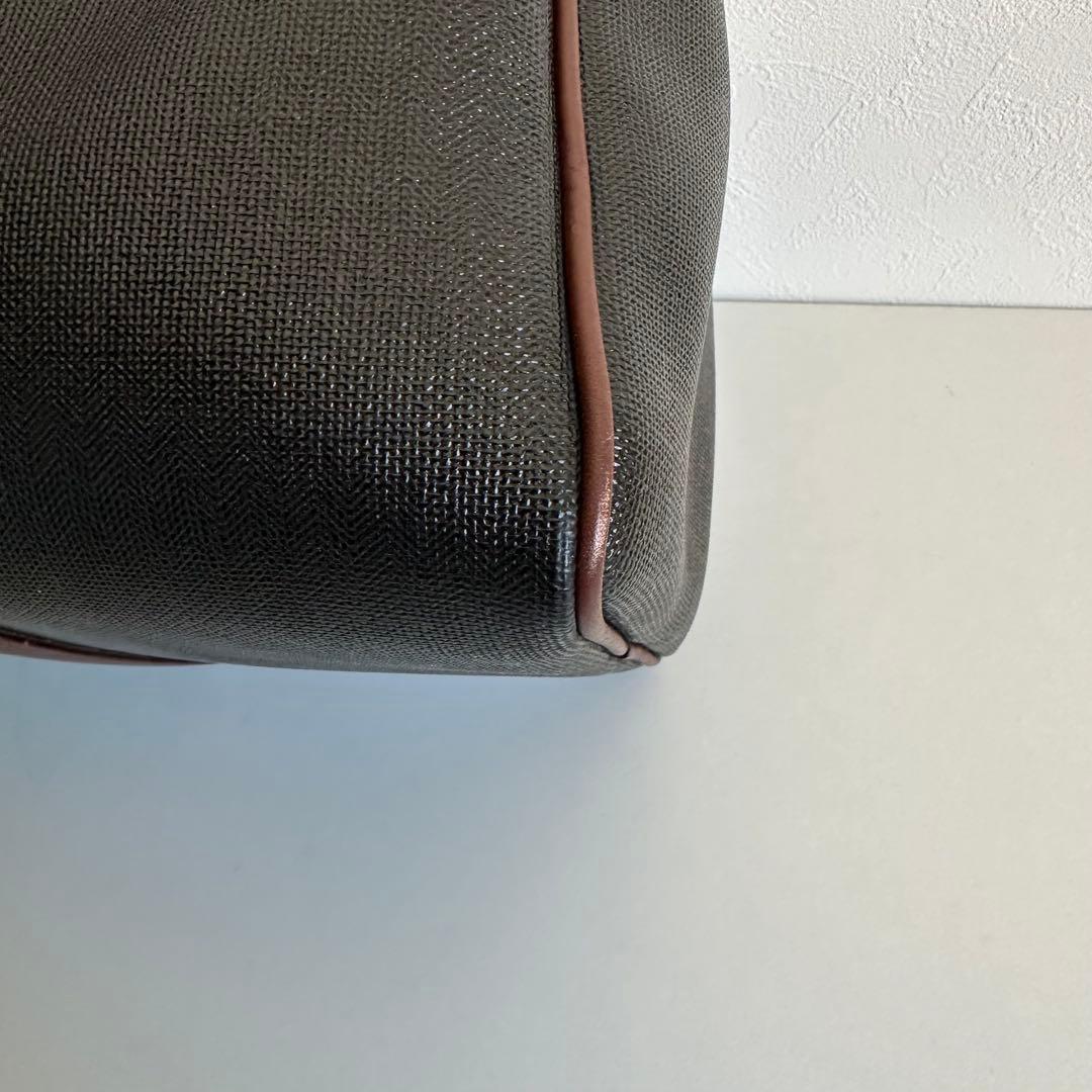 Dunhill ダンヒル ボストンバッグ レザー ゴールド金具 大容量