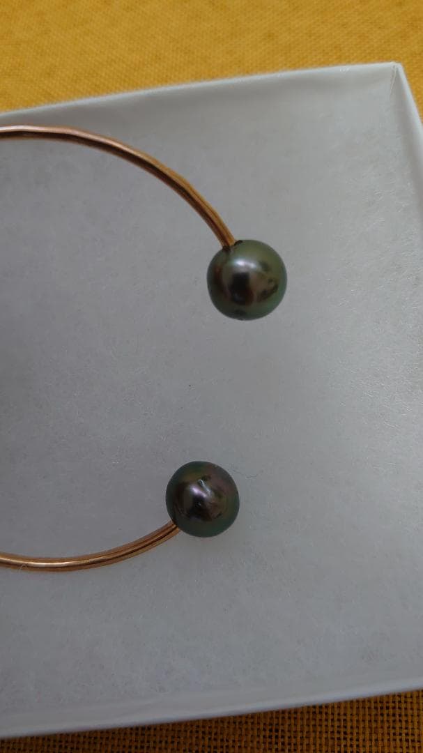 タヒチアンパール　バングル　Maimoda Jewelry