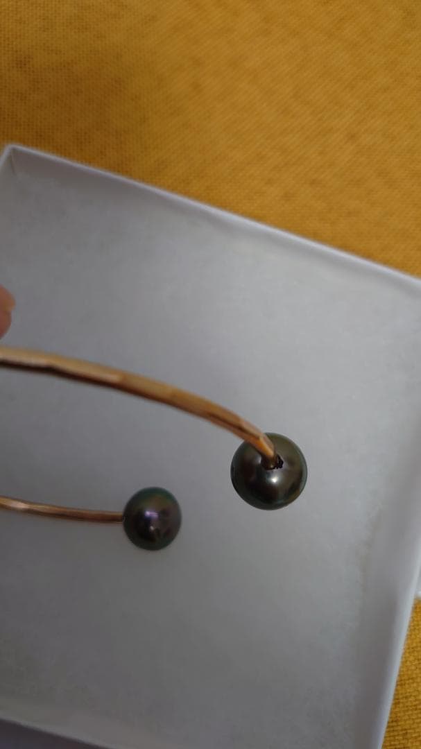タヒチアンパール　バングル　Maimoda Jewelry