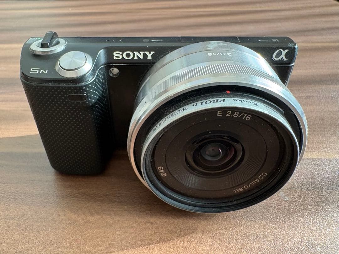 SONY NEX-5N ミラーレスカメラ E 16mmレンズ付き