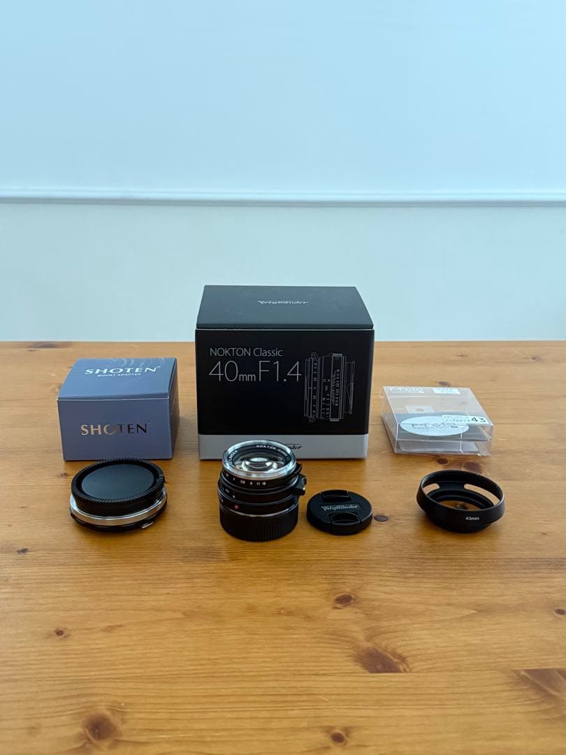 わ*ん様 NOKTON Classic 40mm F1.4 SC＋SHOTEN