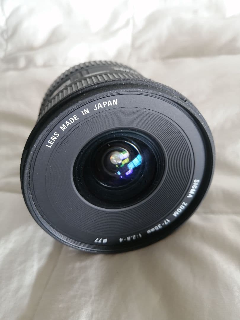 SIGMA EX広角ズームレンズ17〜35mm　美品　F2.8－4