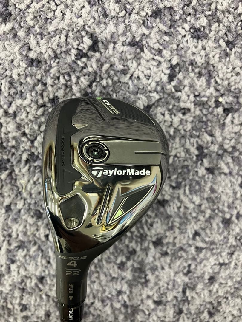 レフティ美品　テーラーメイドQI35 4UT 22° ディアマナTM70S