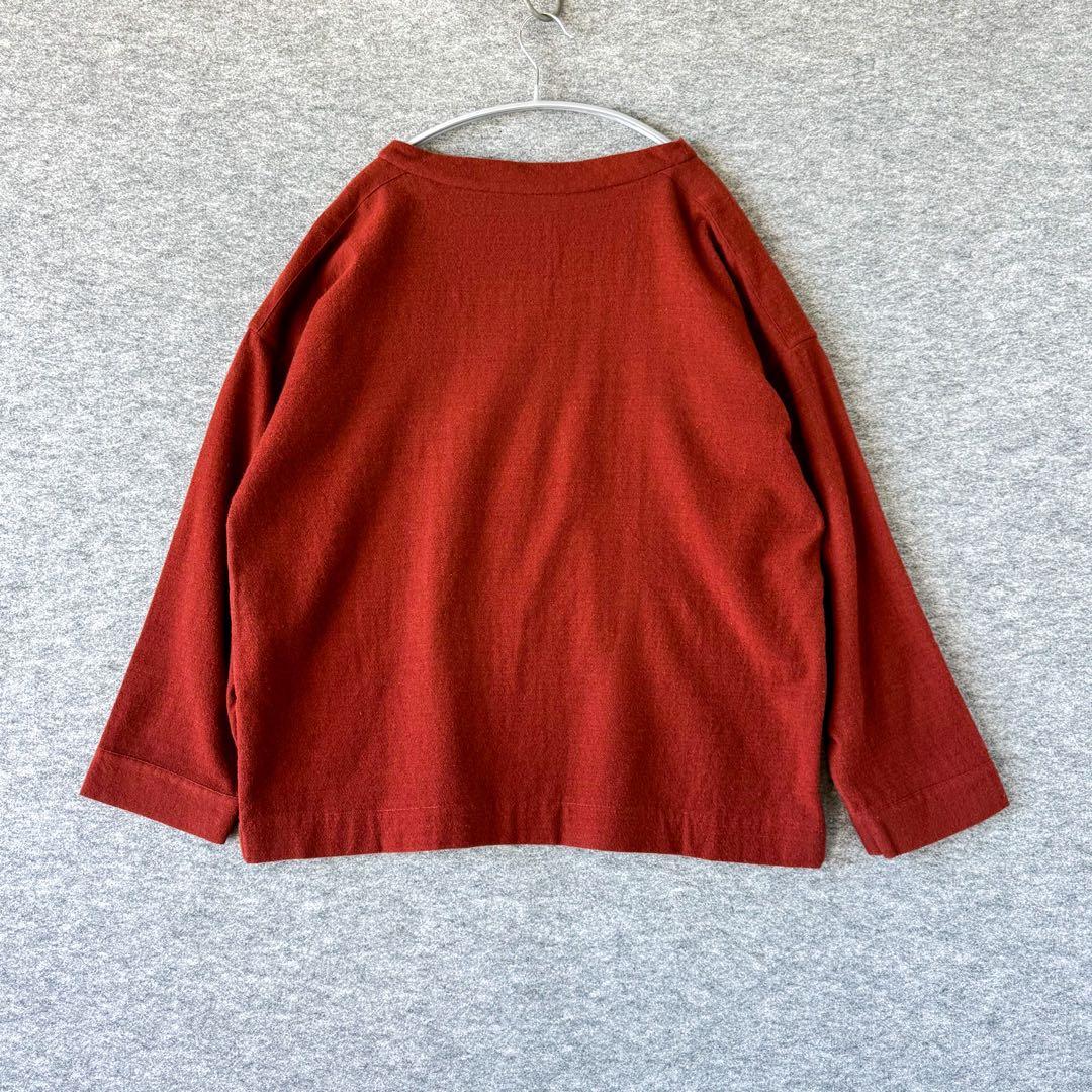 トップス ARTS&SCIENCE Stand collar box shirt 3