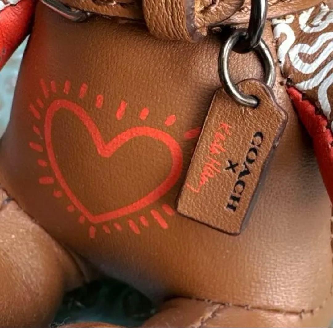 COACH キース・ヘリング　限定ベア レア　バッグチャーム　コーチ ♡