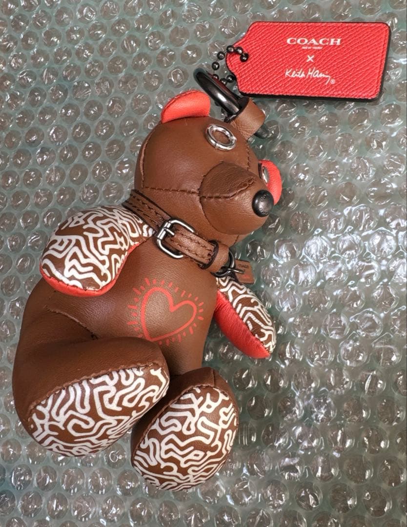COACH キース・ヘリング　限定ベア レア　バッグチャーム　コーチ ♡