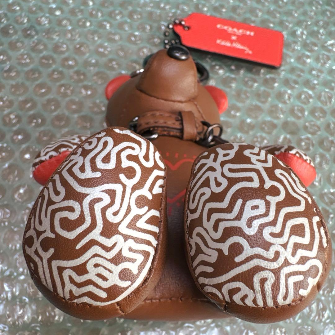 COACH キース・ヘリング　限定ベア レア　バッグチャーム　コーチ ♡