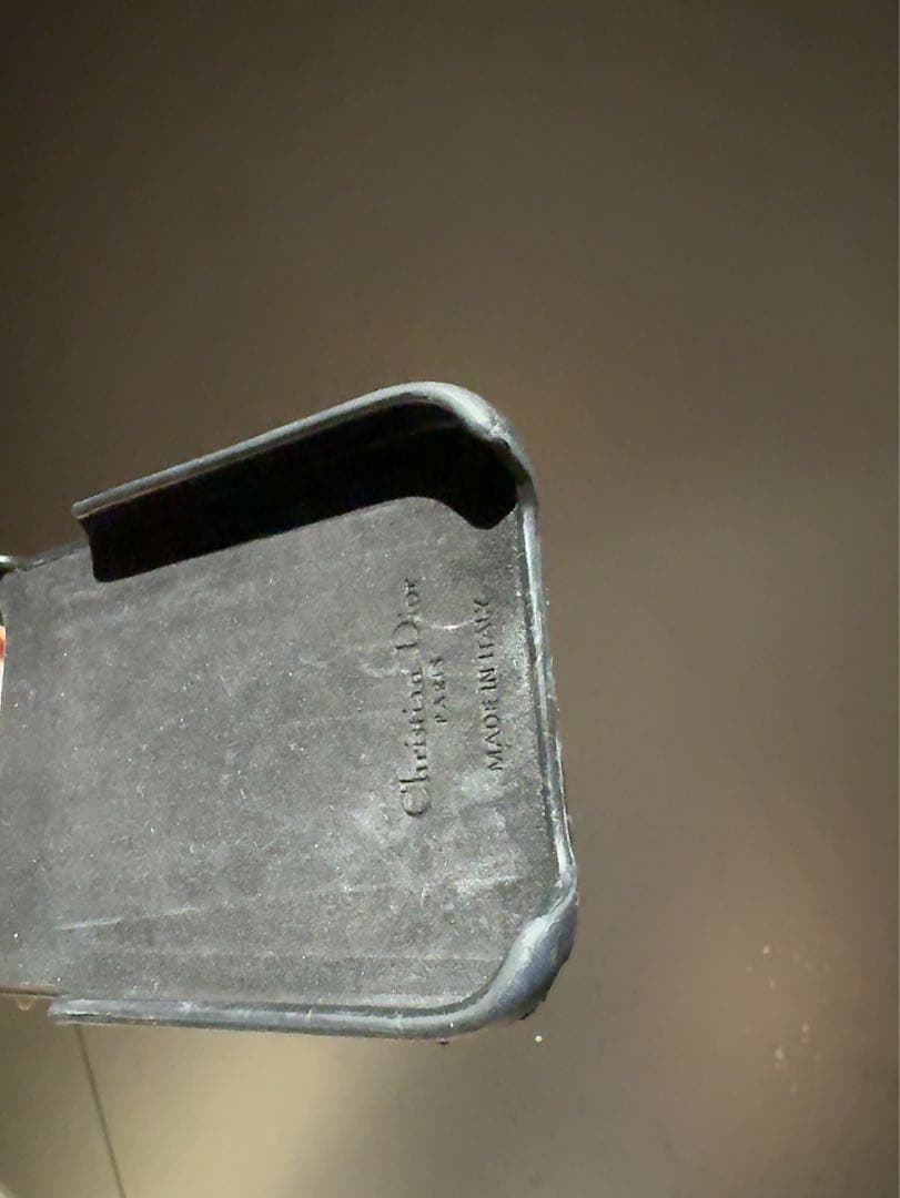 Dior キルティング iPhone15Proケース ブラック