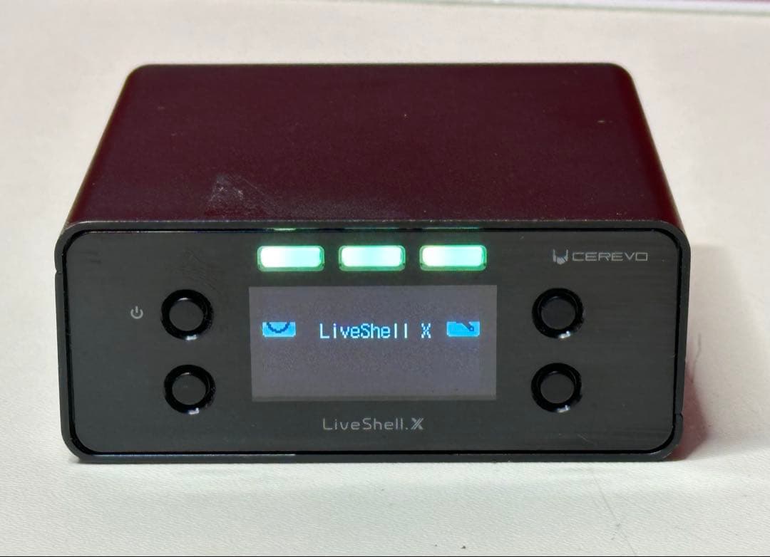 CerevoLiveShell XキャプチャーボードCDPLS04A動作確認済み