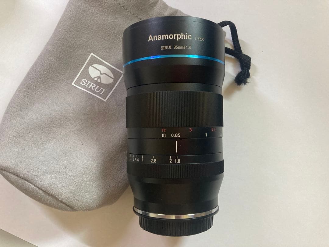SIRUI 35mm F1.8 アナモルフィックレンズ Eマウント 美品
