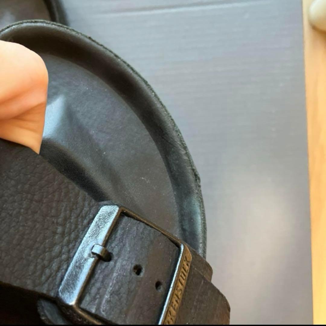 ビルケンシュトック　アリゾナ レザーサンダル　42（27.0）　ナロー幅