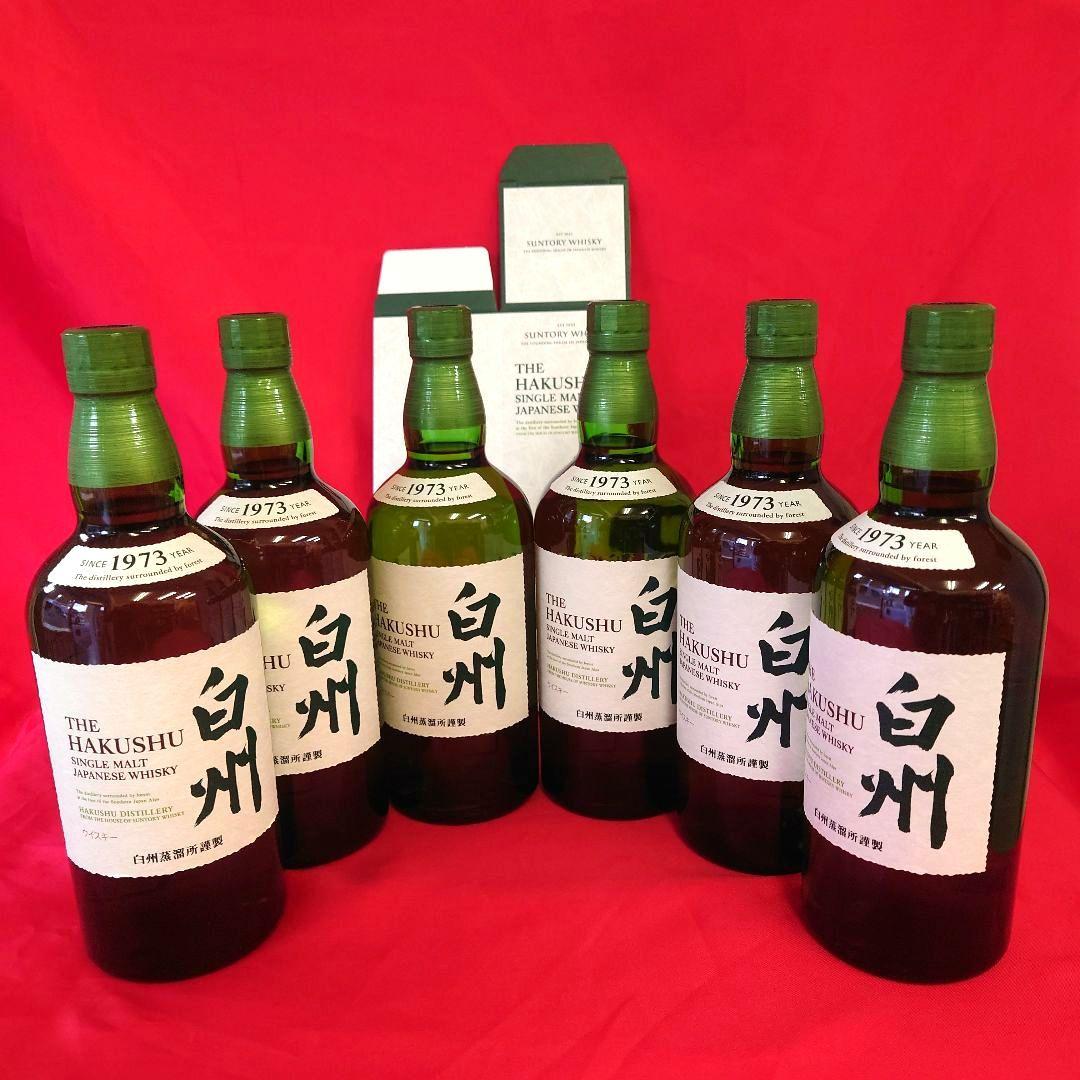 サントリー白州ノンヴィンテージ700ミリが6本です