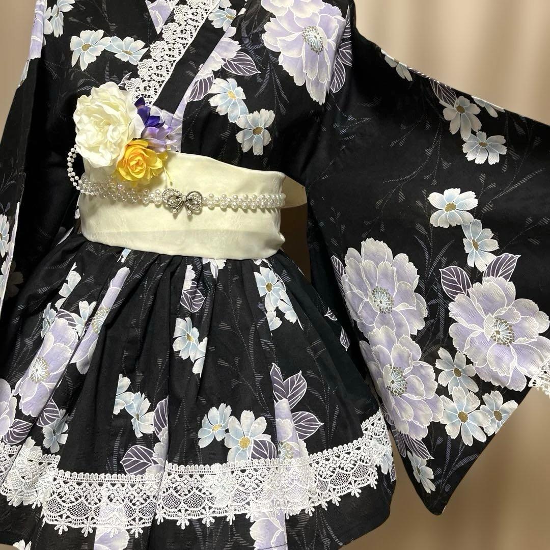 RK⑤ 浴衣ドレス　地雷系　量産型　姫ギャル