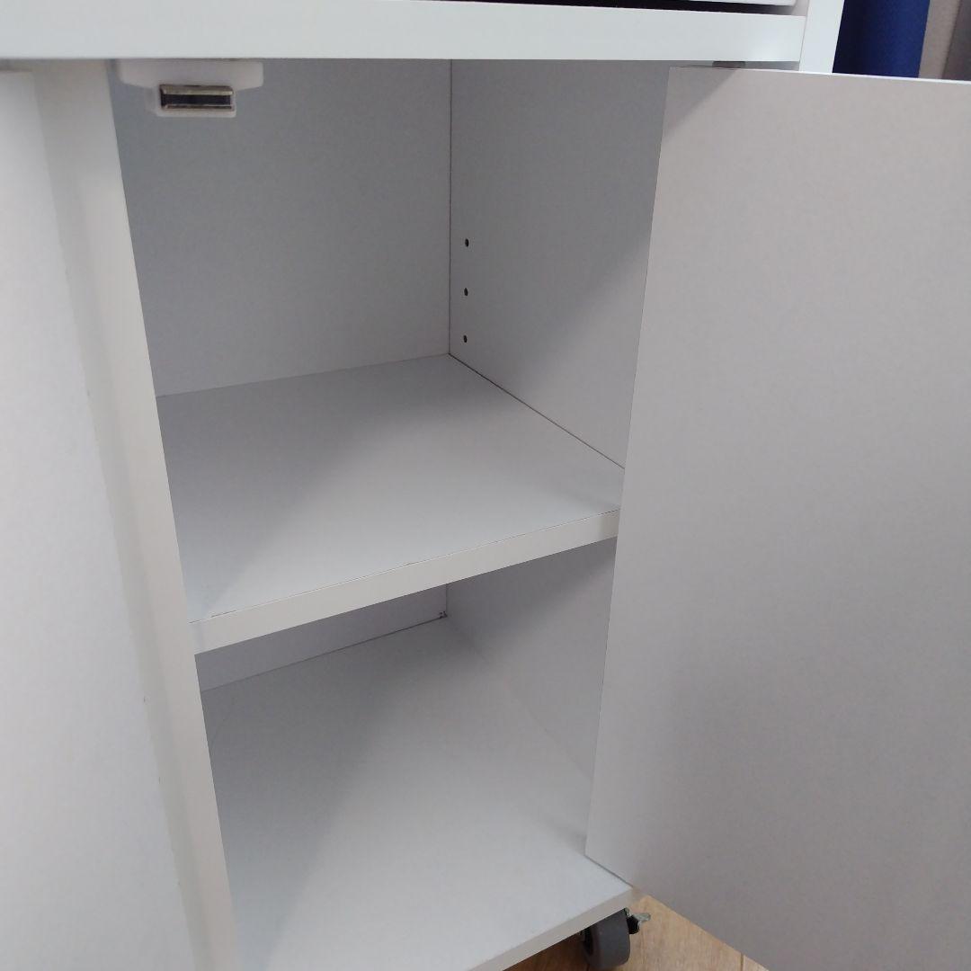 キッチンカウンター　キャスター付き