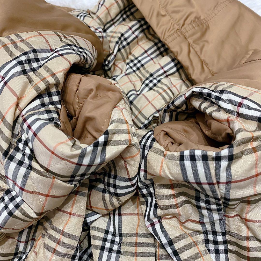 バーバリーブルーレーベル コート ダウン 中綿ジャケット 替えボタン付き 36