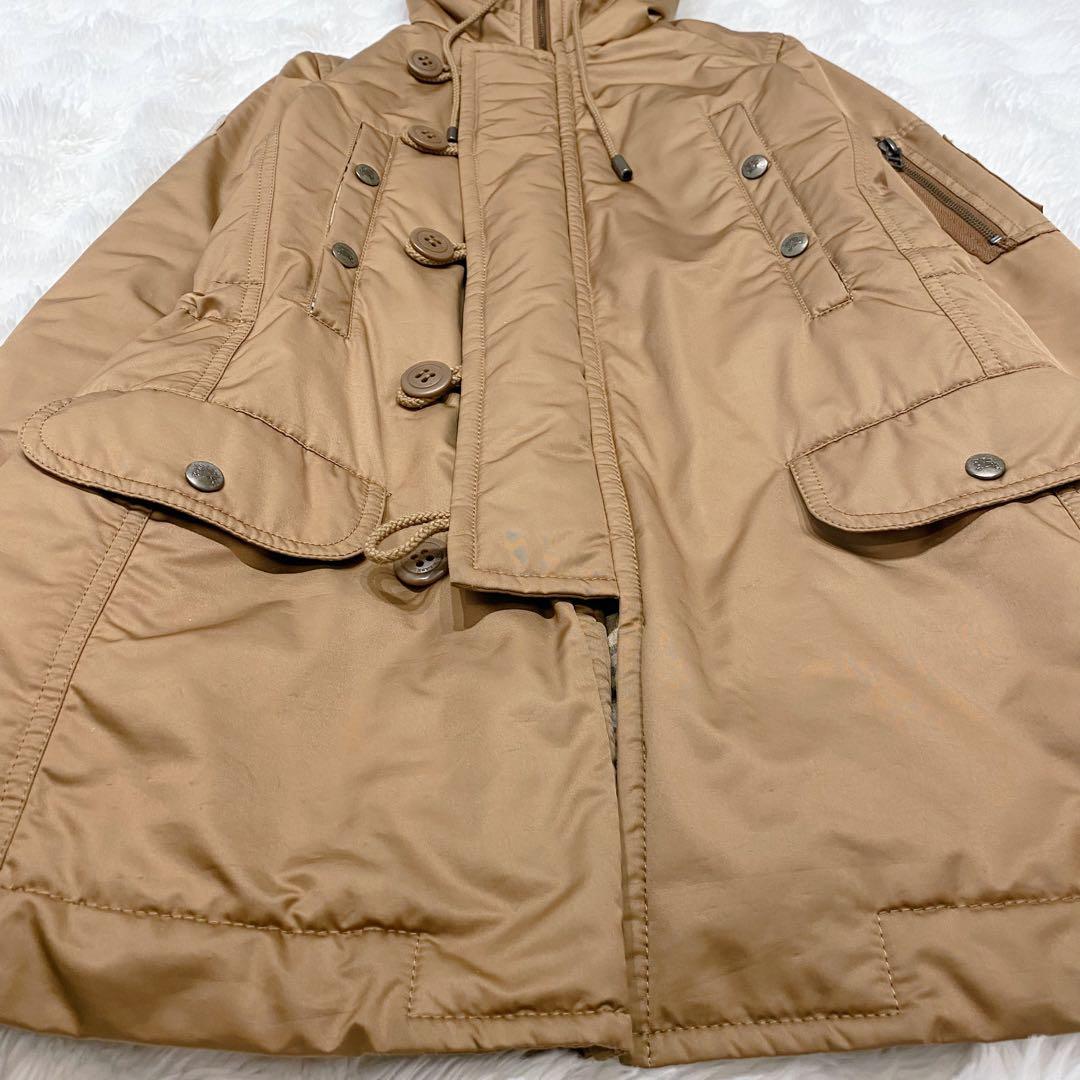 バーバリーブルーレーベル コート ダウン 中綿ジャケット 替えボタン付き 36