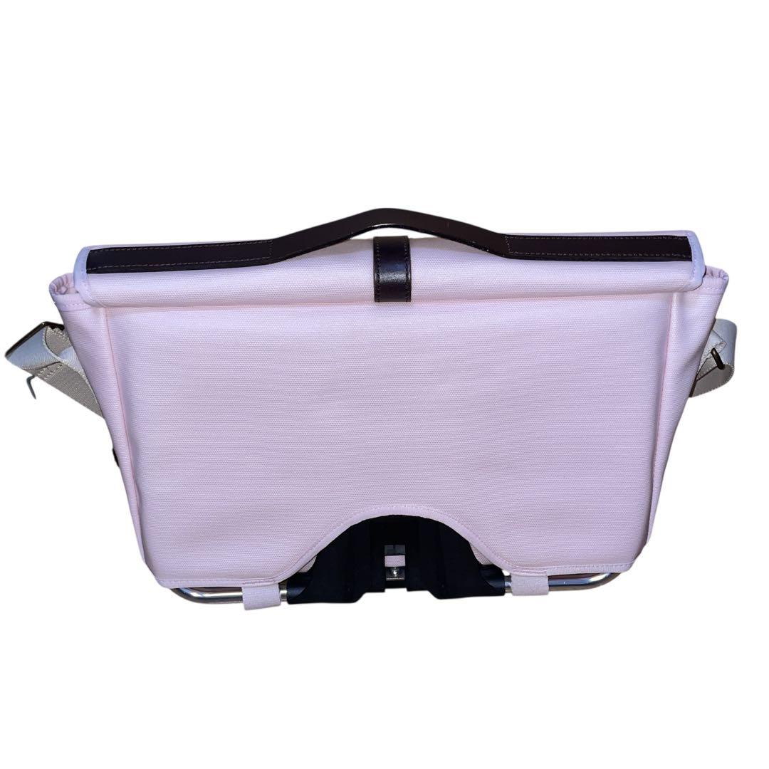 【良品】BROMPTON ブロンプトン フロントバッグ ピンク 自転車用バッグ