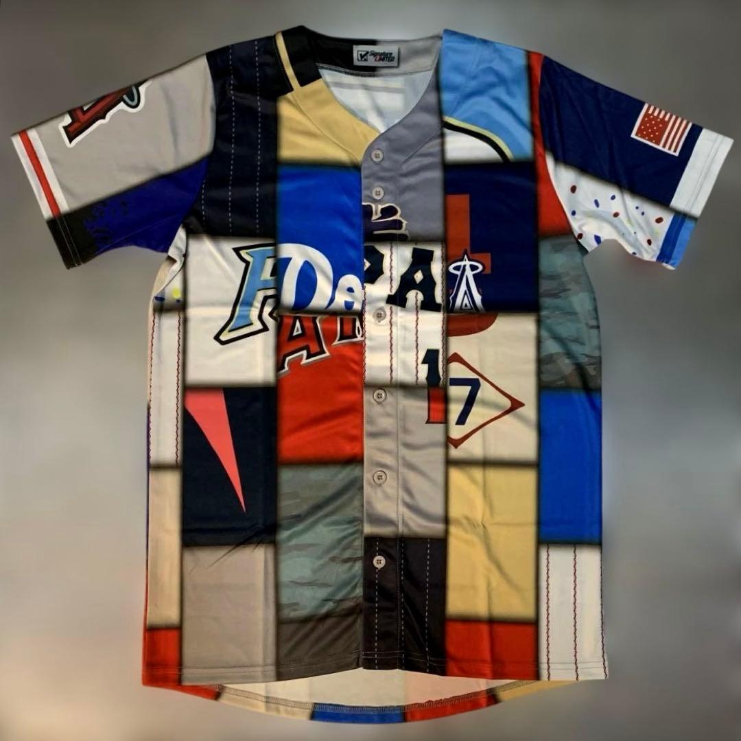 大谷翔平　signatureブランド　歴代ミックスデザインユニフォーム　ラスト１