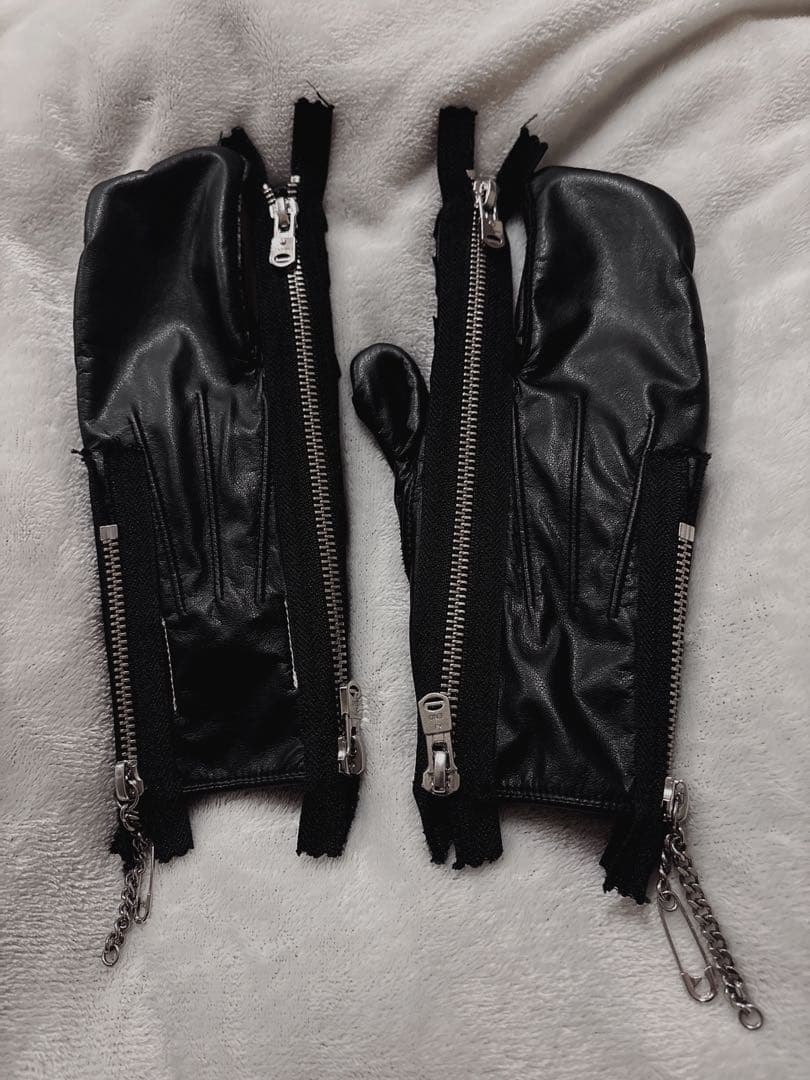 TAKAHIROMIYASHITA TheSoloist. ブラックミトン手袋