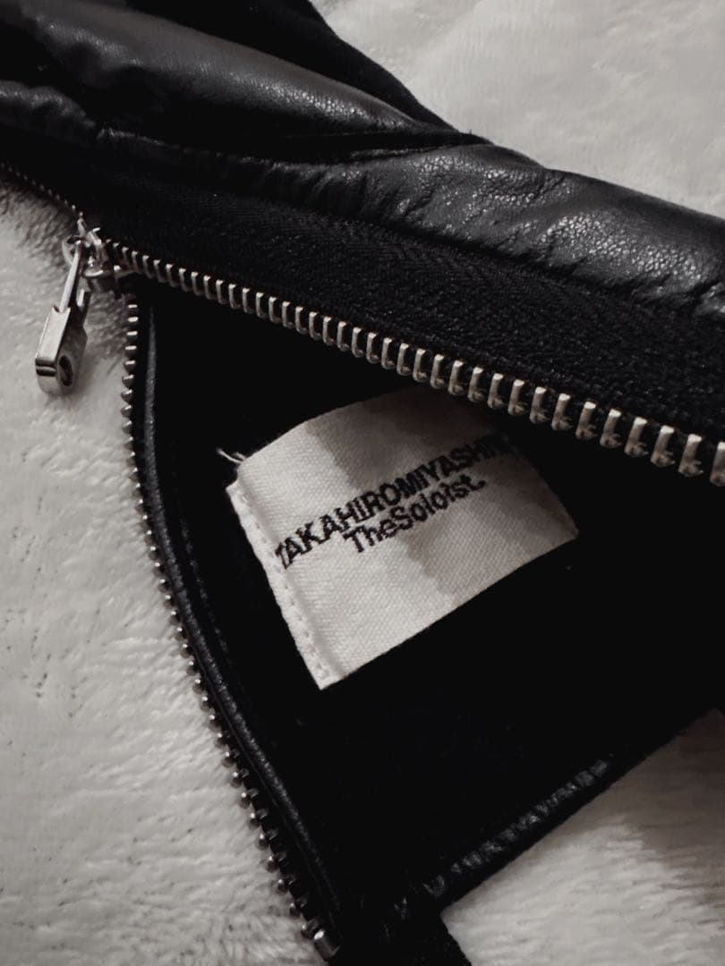 TAKAHIROMIYASHITA TheSoloist. ブラックミトン手袋