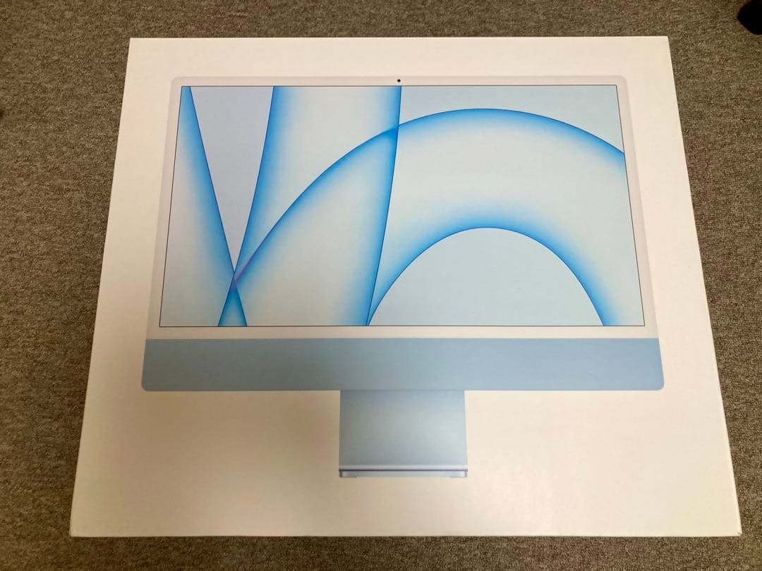 iMac 24インチ M1 8GB 512GB ブルー 2021年モデル