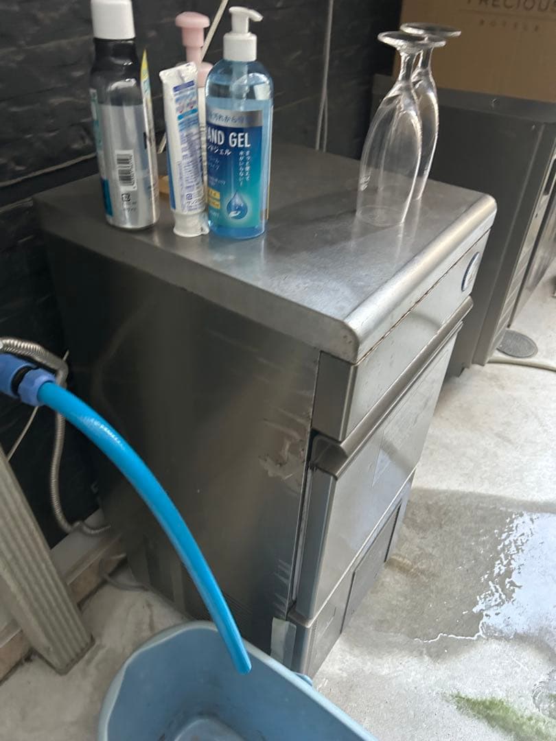製氷機 ステンレス製　動作確認済み