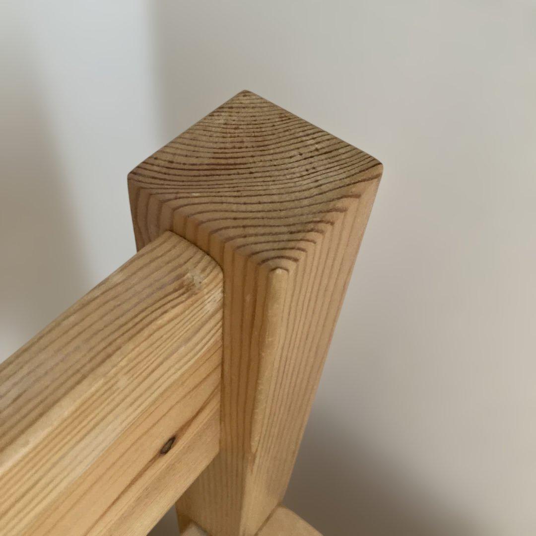 ★引取限定★ 無印良品 シングルベッドフレーム パイン材　収納ボックス×3