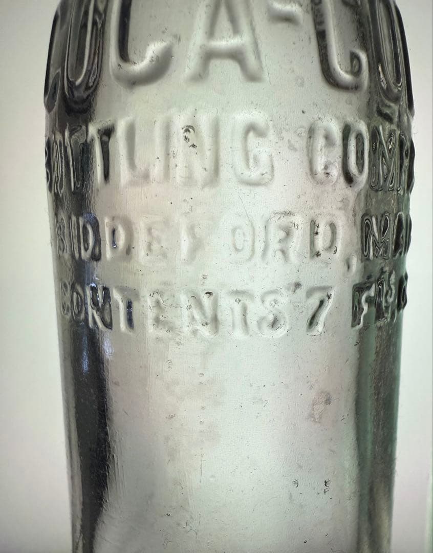 C9 秘蔵品　コカコーラ ボトル \"Beddeford MAINE\" 瓶
