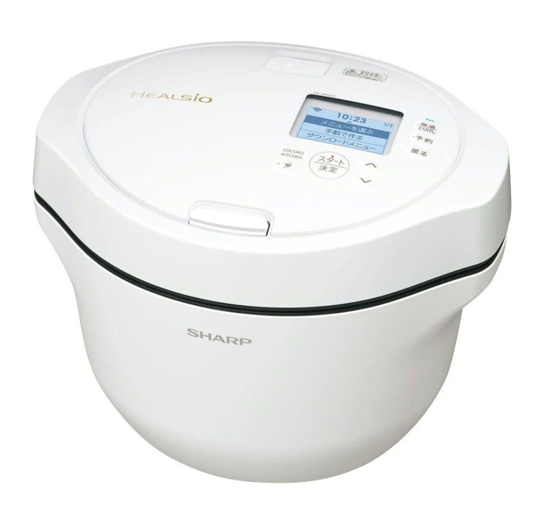 【新品】SHARP ヘルシオ ホットクックKN-HW24H-W ホワイト