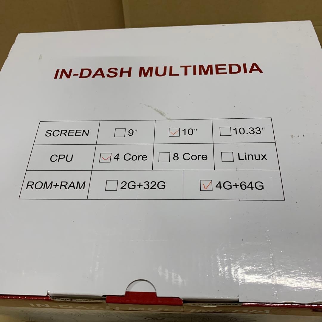 BOUWOIMA10インチディスプレイオーディオAndriod4コア4G+64G