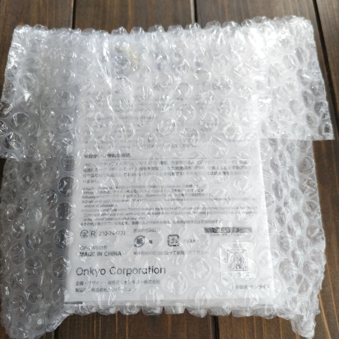 機動戦士ガンダム アムロ・レイ 　オンキョー　ワイヤレスイヤホン　古谷徹