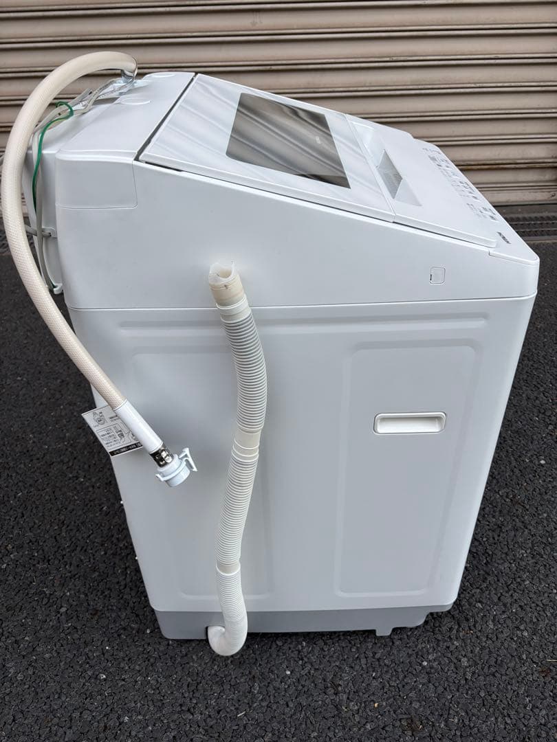 送料無料 自動洗濯機 ビートウォッシュ 8kg ホワイト 日立 BW-V80K