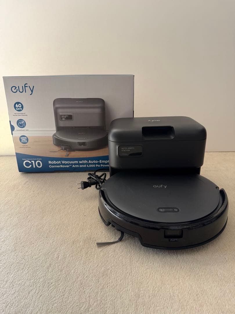 ANKER【C10 eufy】 自動ゴミ収集　ロボット掃除機