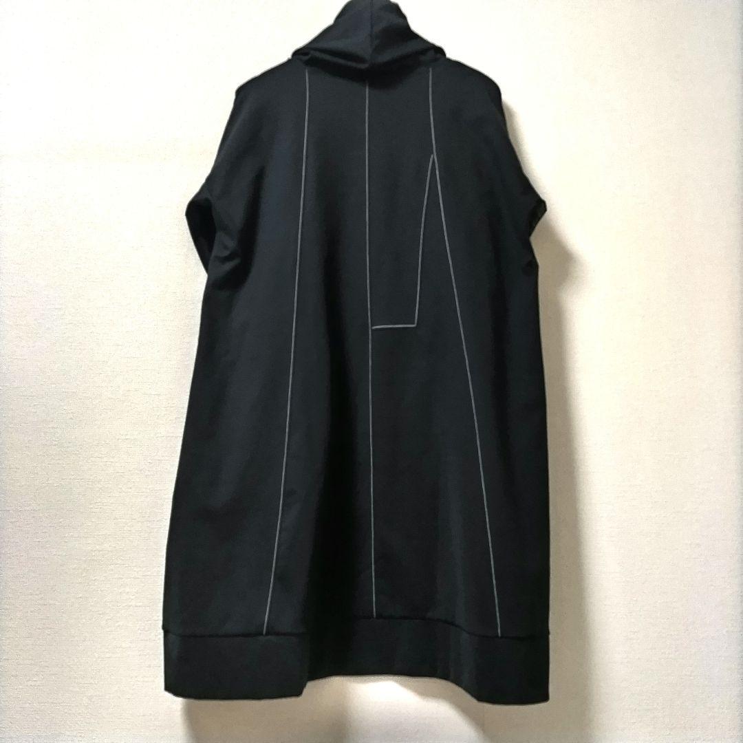 CRESCENT　ワンピース　フード襟　ゆったりサイズ