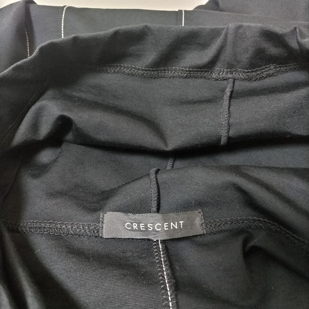 CRESCENT　ワンピース　フード襟　ゆったりサイズ