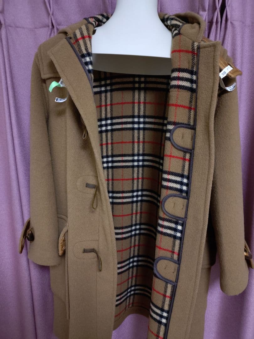 Burberry キャメル ダッフルコート