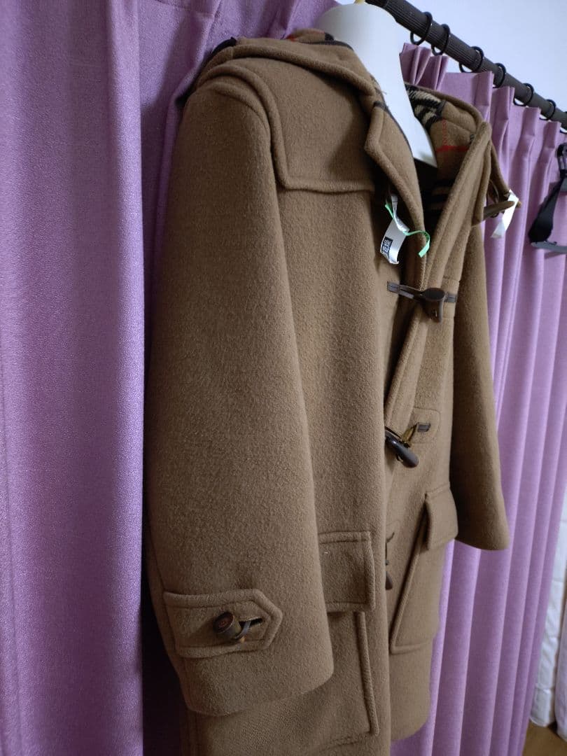 Burberry キャメル ダッフルコート