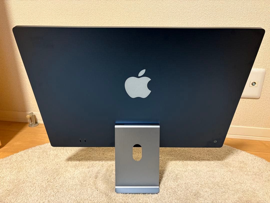 【美品】Apple iMac 24インチ ブルー