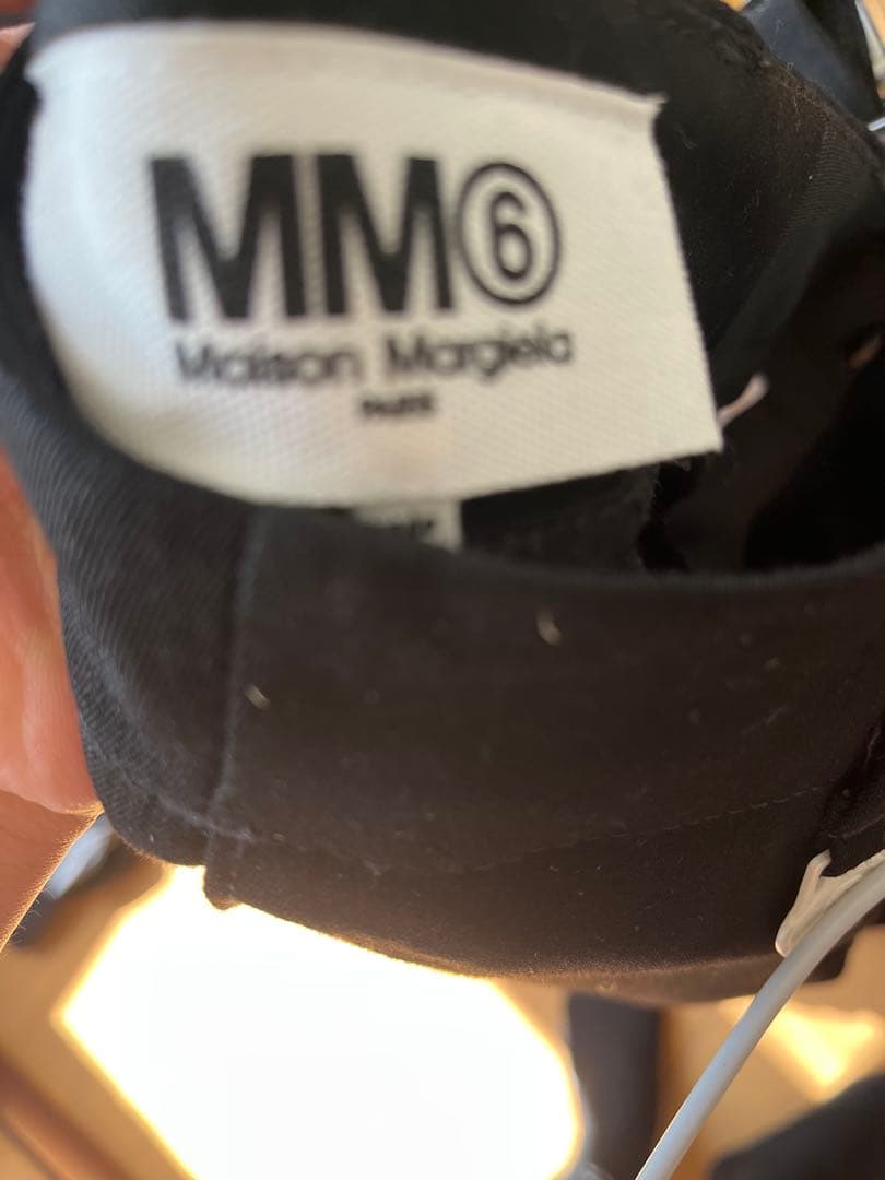 新品未使用　MM6 Maison Margiela ブラック フレアパンツ 36