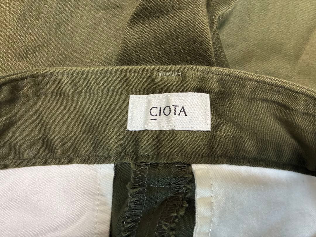 【値下げ】CIOTA ウェザージャングルファティーグパンツ(PTLM-104M)