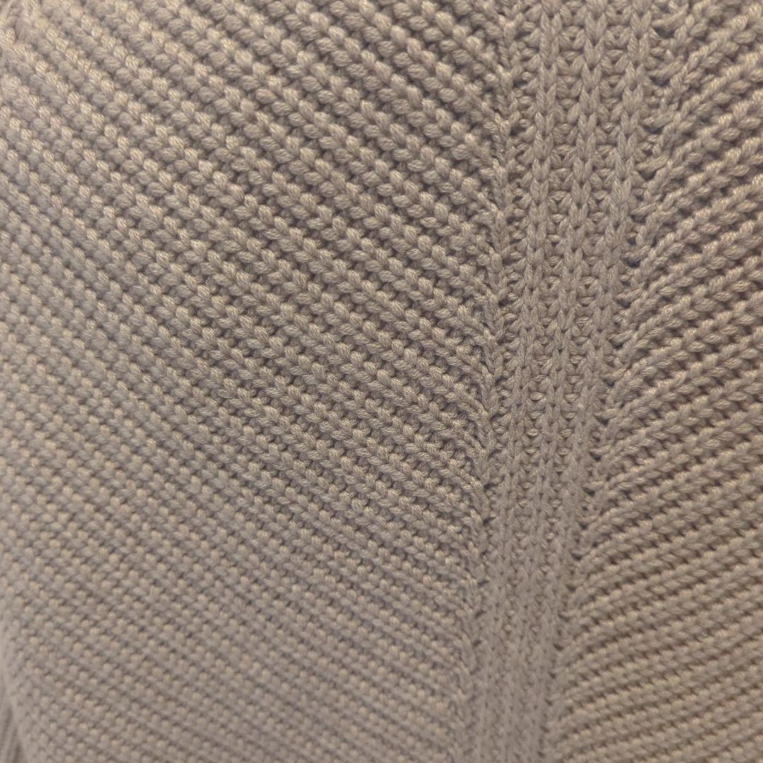 25日まで出品！ほぼ未使用品【LOROPIANA】ベビーカシミヤ ニットポンチョ