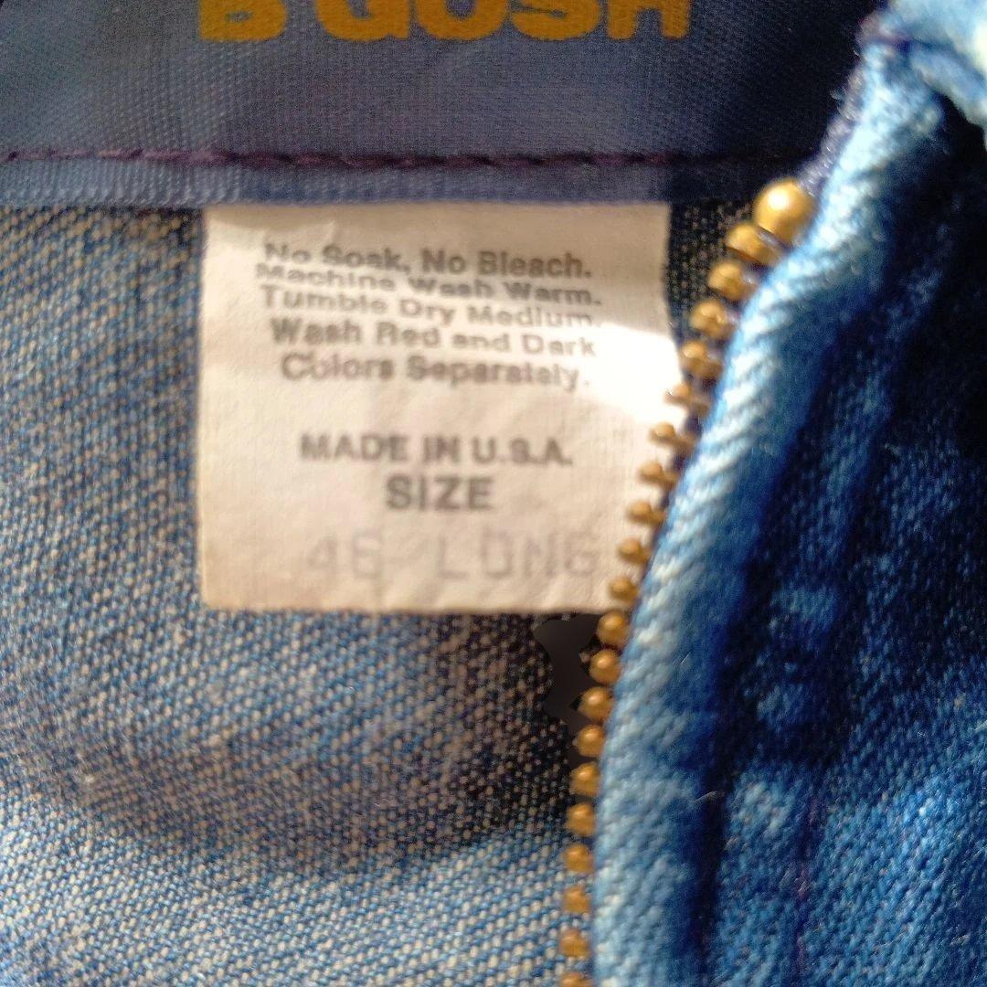 44 OSHKOSH デニムジャケット B'GOSH ワークジャケット