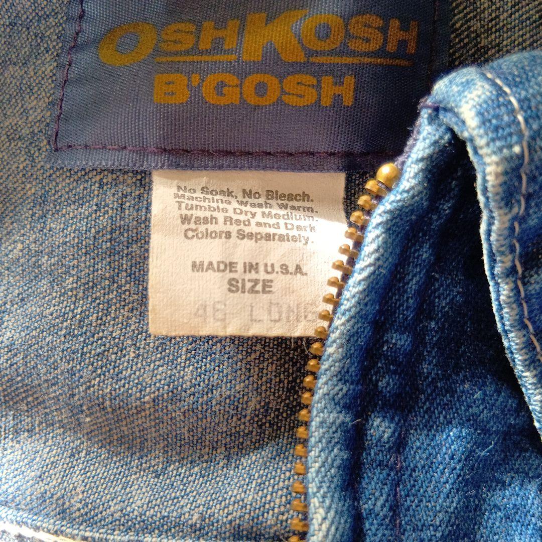 44 OSHKOSH デニムジャケット B'GOSH ワークジャケット