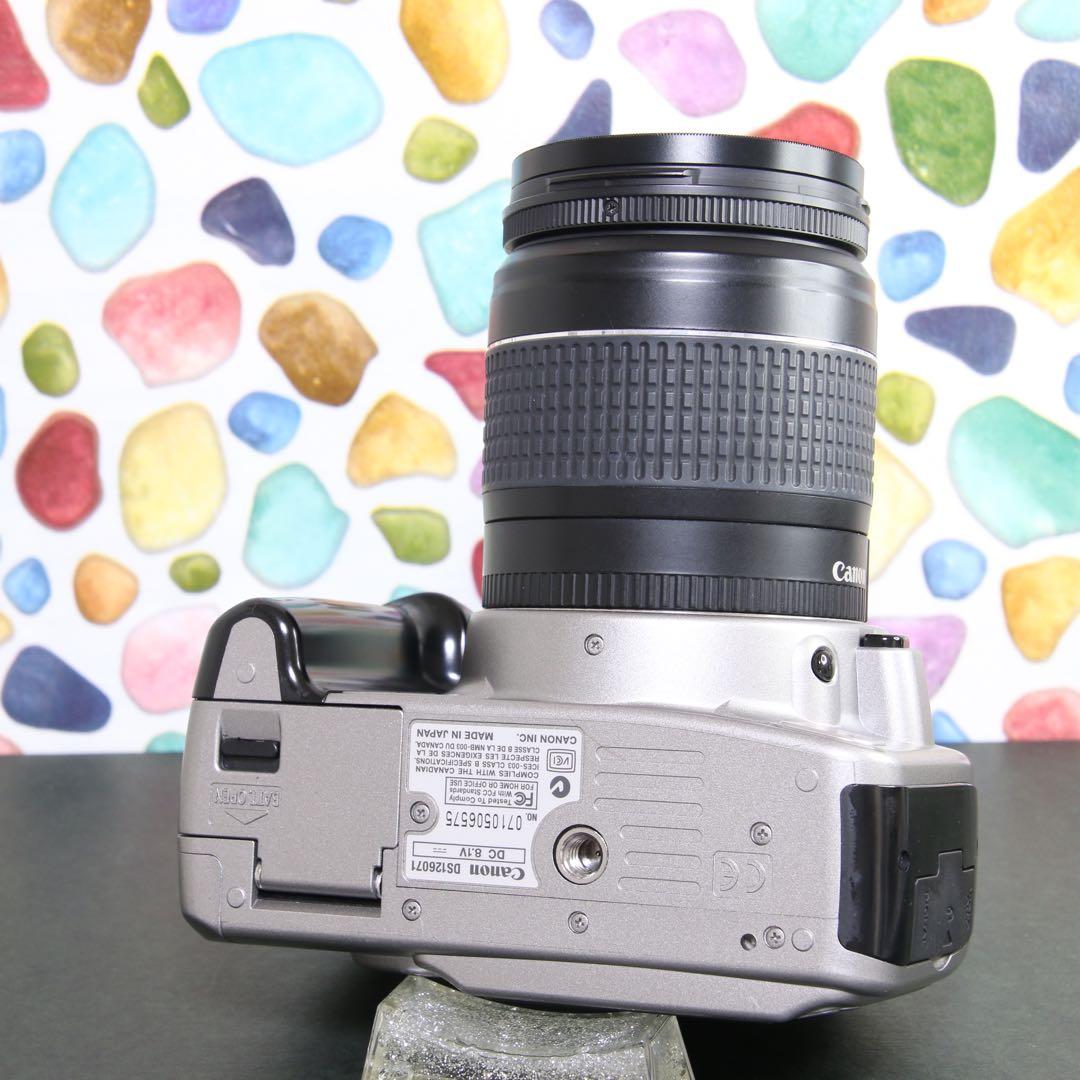 ♥︎◇Canon EOS KISS N ◇レンズキット ◇おしゃれシルバー